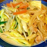 鶏肉で☆野菜炒め